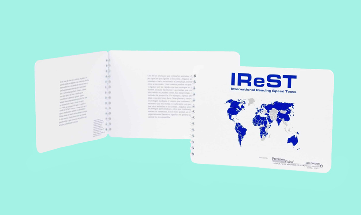IReST - testi con velocità di lettura internazionale 